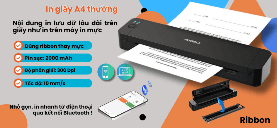 In giấy A4 thường